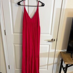 Old Navy Vibrant pink  Maxi Dress